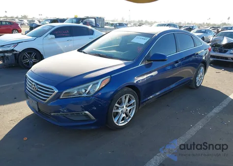 2015 Hyundai Sonata Se из США, поврежденный, VIN 5NPE24AF5FH132435